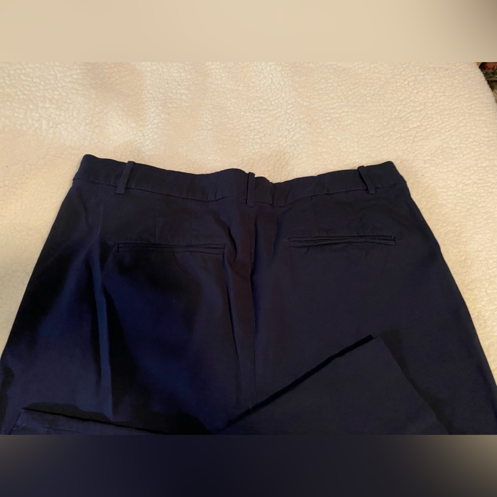 Lane Bryant Women’s Deep Blue Dress Pants elastic waist.  22 regular - Picture 9 of 9
